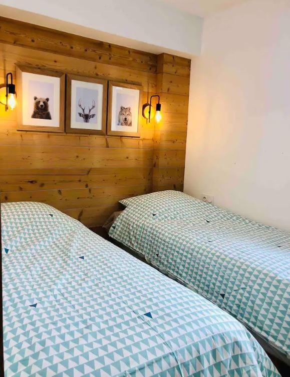 Appartement T4 8 Couchages Spacieux Et Cosy Au Pied Des Pistes Génos المظهر الخارجي الصورة