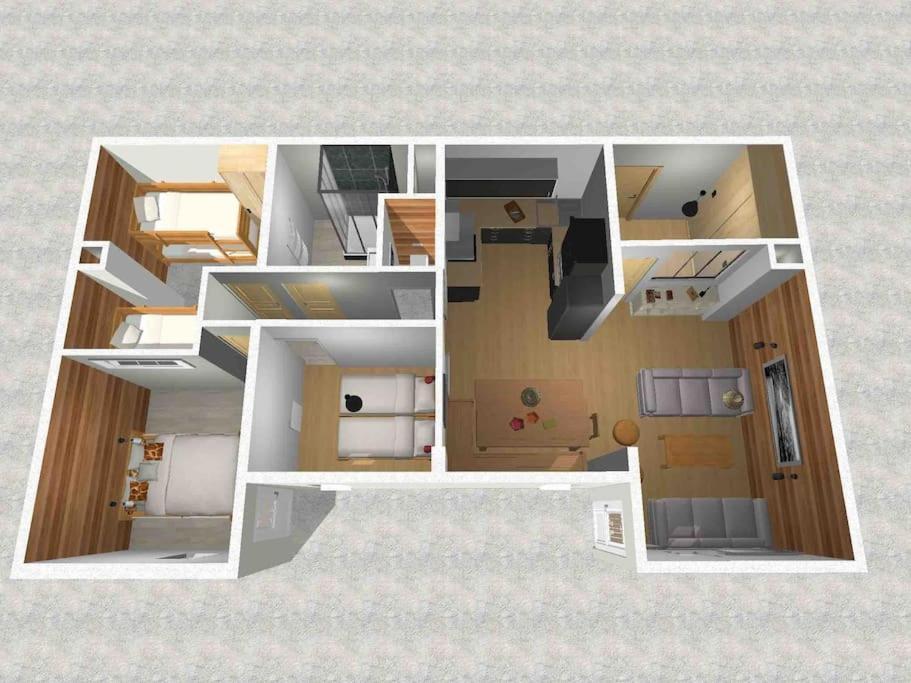 Appartement T4 8 Couchages Spacieux Et Cosy Au Pied Des Pistes Génos المظهر الخارجي الصورة