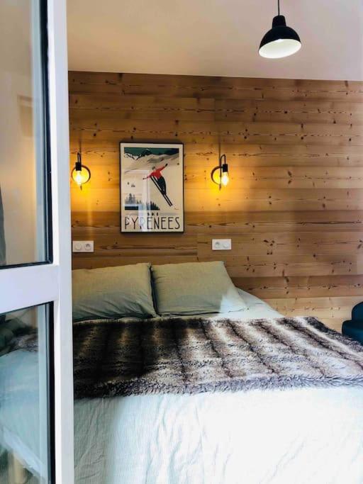 Appartement T4 8 Couchages Spacieux Et Cosy Au Pied Des Pistes Génos المظهر الخارجي الصورة