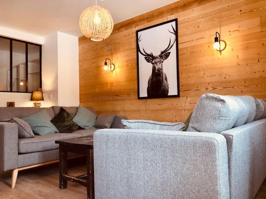 Appartement T4 8 Couchages Spacieux Et Cosy Au Pied Des Pistes Génos المظهر الخارجي الصورة
